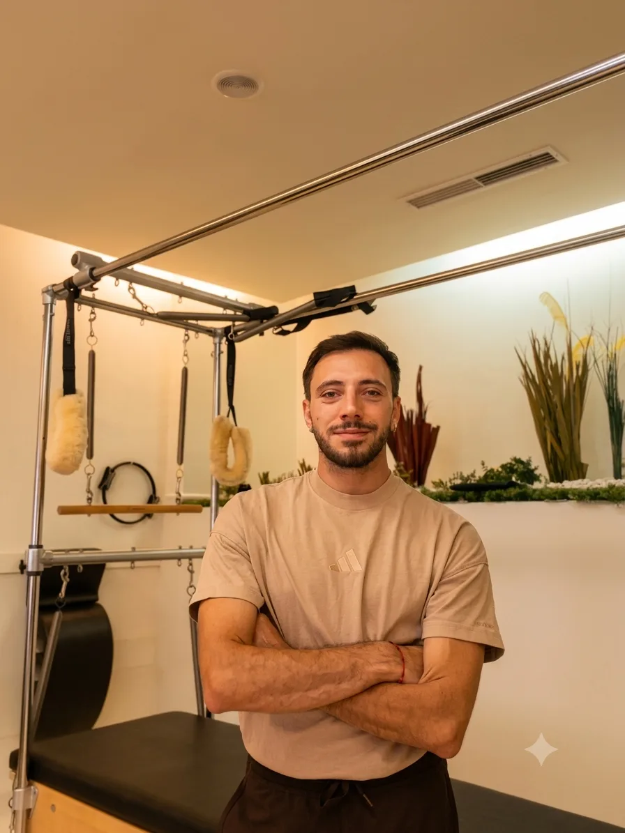 Raúl Manzano, maestro de Pilates en Zero Espacio Pilates